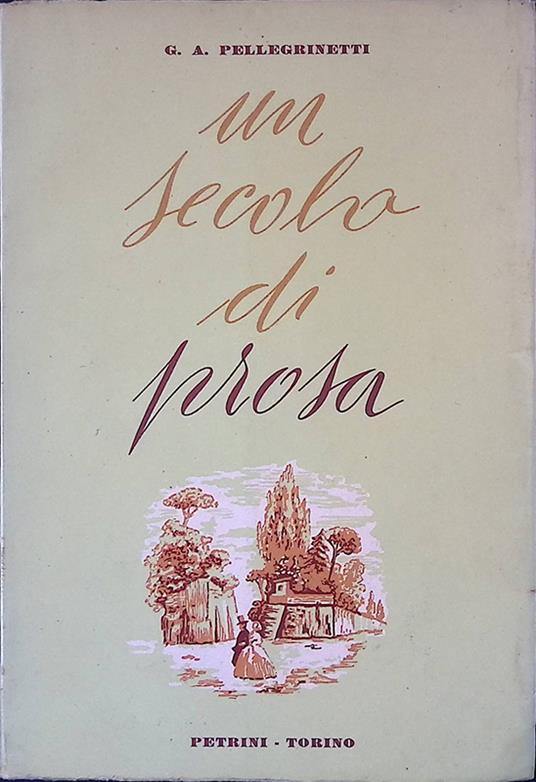 Un secolo di prosa - copertina