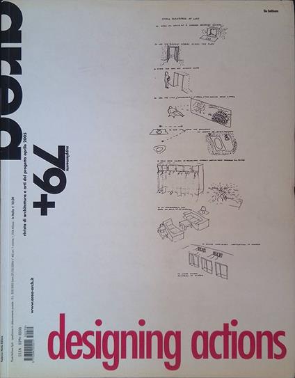 Area. N.97 aprile 2005. Designing actions - copertina
