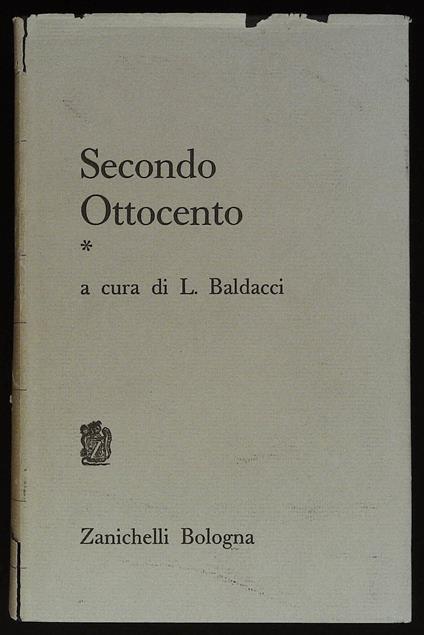 Secondo Ottocento * - copertina