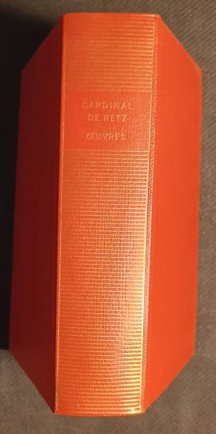 Oeuvres Bibliothèque de la Pléiade - copertina