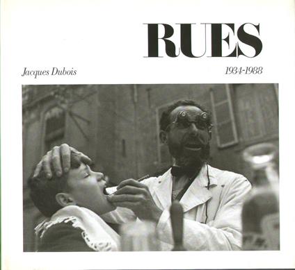 Rues 1934 - 1988 - copertina