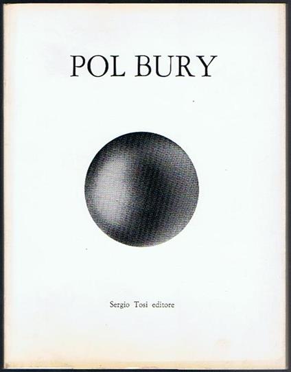 Pol Bury - copertina