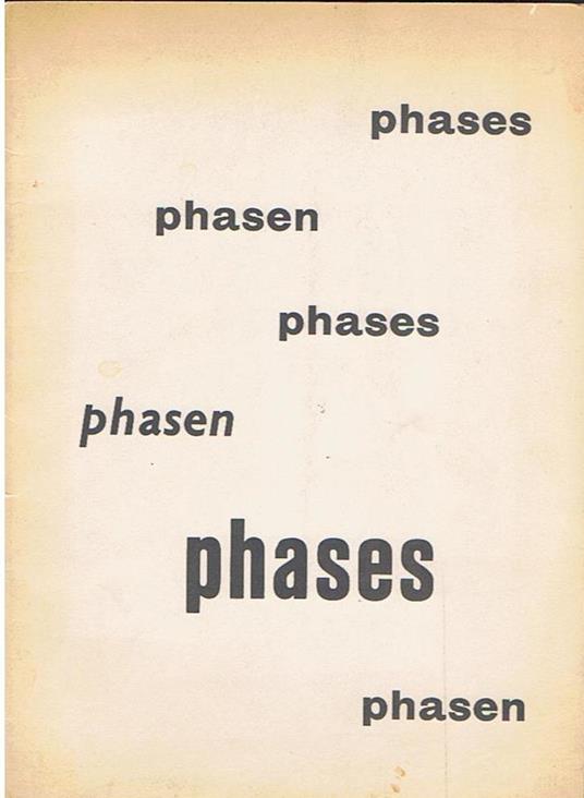 Phases, phasen - copertina