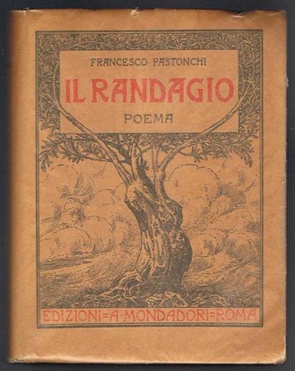 Il randagio. Poema - copertina
