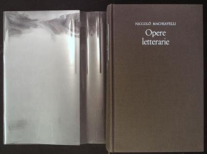 Opere letterarie - copertina