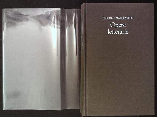 Opere letterarie - copertina
