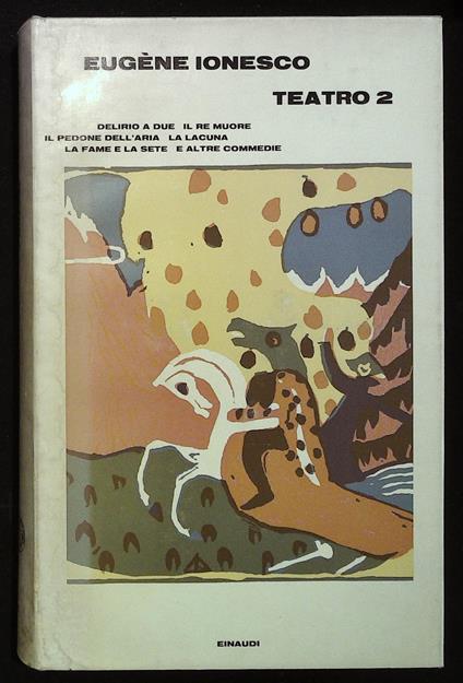 Teatro 2 - Eugène Ionesco - copertina
