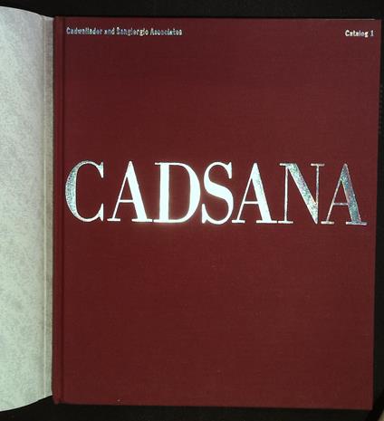 Cadsana - copertina