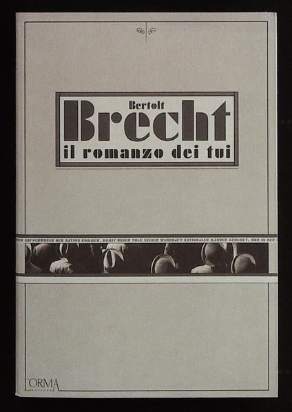 Il romanzo dei tui - Bertolt Brecht - copertina