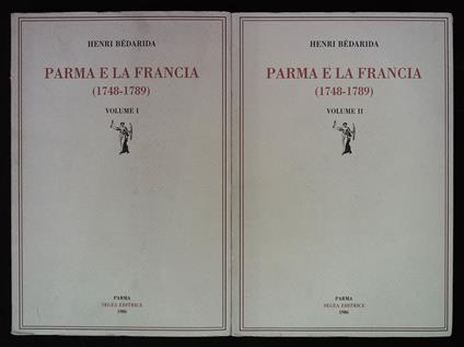 Parma e la Francia . Due volumi - copertina