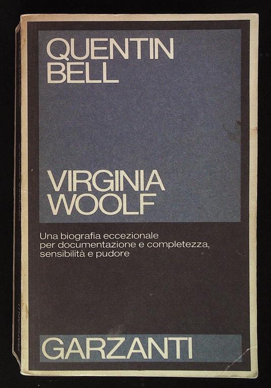 Virginia Woolf - Quentin Bell - copertina