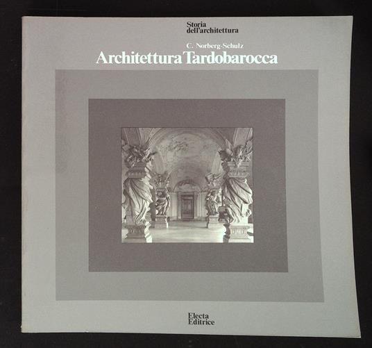 Architettura Tardobarocca - copertina