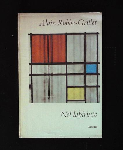 Nel labirinto - Alain Robbe-Grillet - copertina