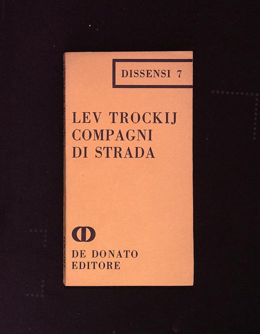 Compagni di strada - Lev Trockij - copertina