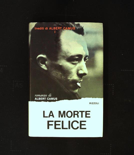 La morte felice - Albert Camus - copertina