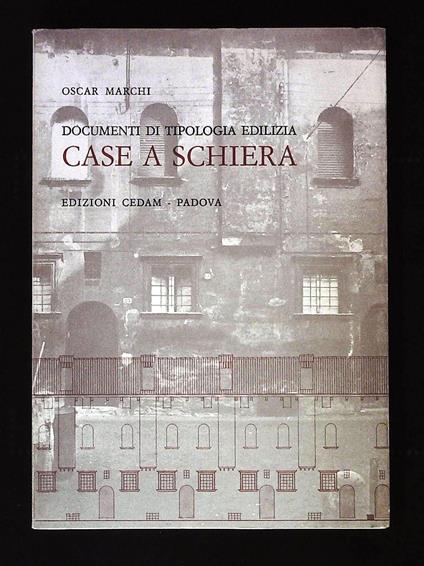 Case a schiera - Oscar Marchi - copertina