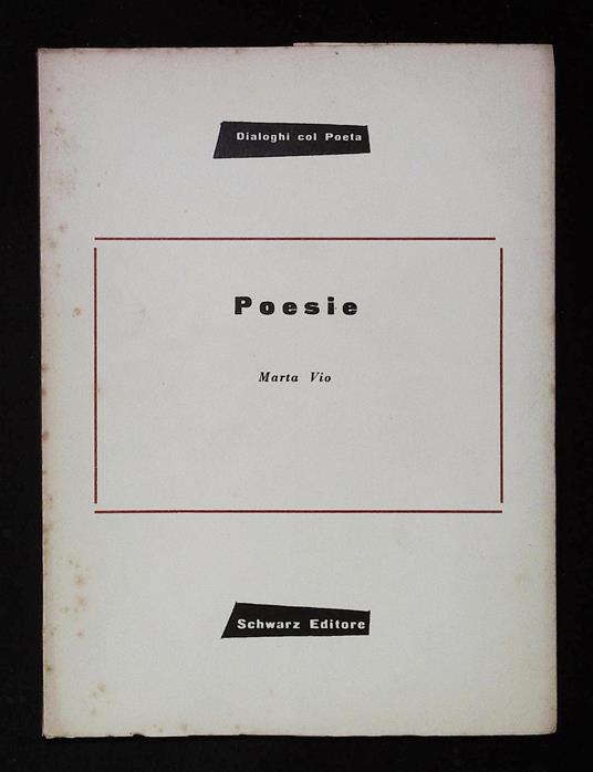 Poesie - copertina