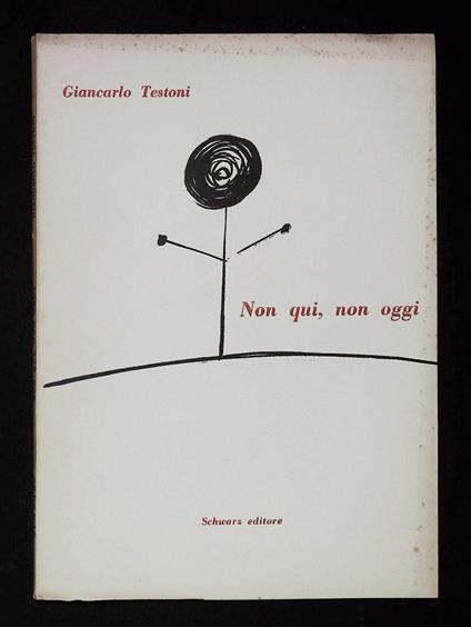 Non qui, non oggi - copertina