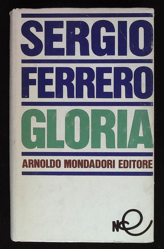 Gloria - Sergio Ferrero - copertina