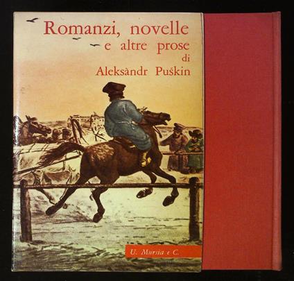 Romanzi, novelle e altre prose - copertina