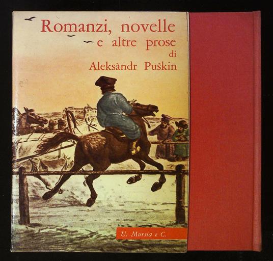 Romanzi, novelle e altre prose - copertina