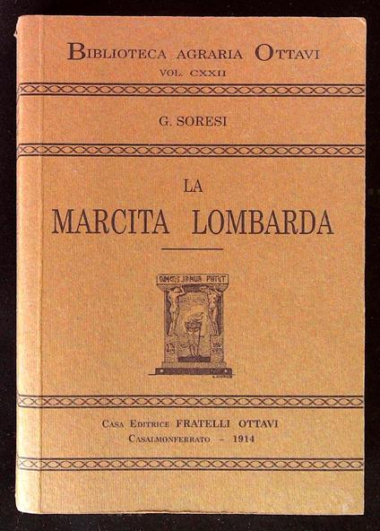 La marcita lombarda - copertina