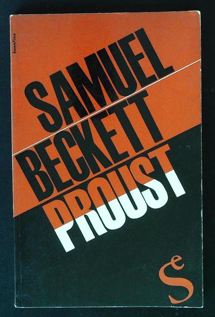 Proust - Samuel Beckett - copertina