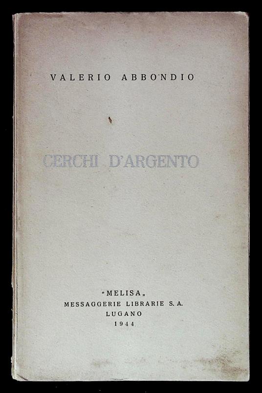 Cerchi d'argento - copertina