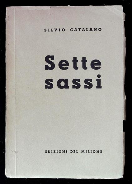Sette sassi - copertina