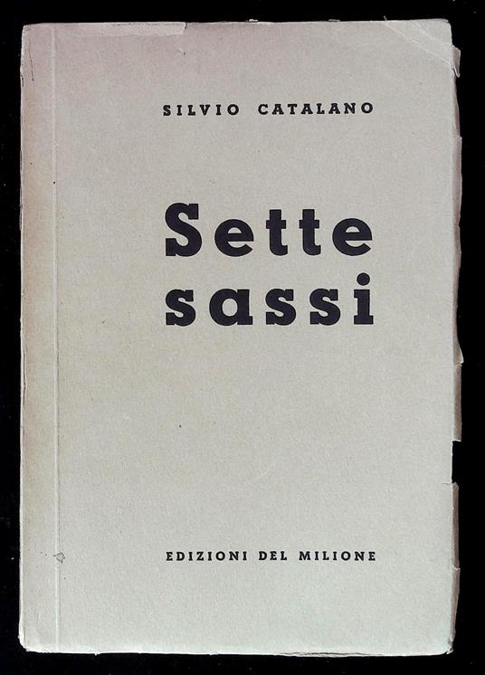 Sette sassi - copertina