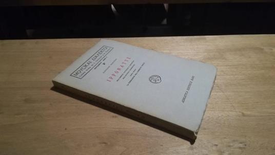 Ipponatte nell'ambiente culturale e linguistico dell'Anatolia occidentale Parte prima. La formazione dell'ambiente ionico - Giovanni Nencioni - copertina