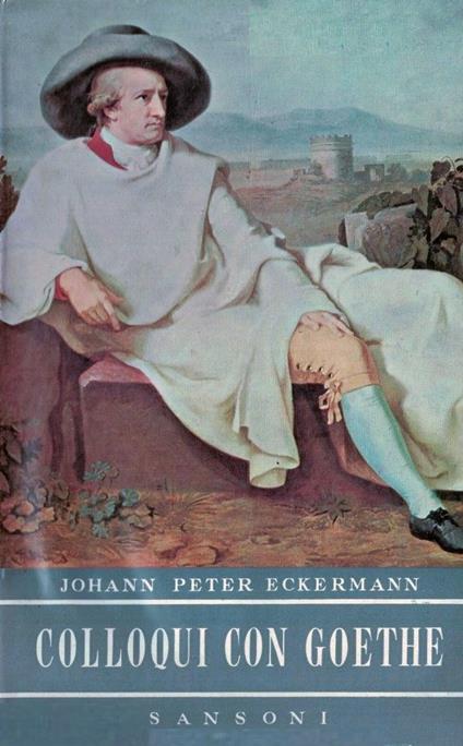 Colloqui Con Goethe - copertina