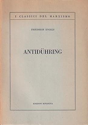 Antiduhring - Friedrich Engels - copertina