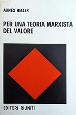 Per Una Teoria Marxista Del Valore