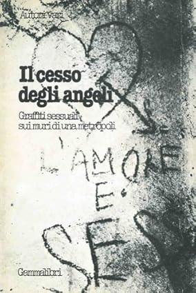 IL CESSO DEGLI ANGELI. Graffiti sessuali sui muri di una metropoli - copertina