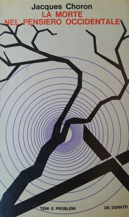 La Morte Nel Pensiero Occidentale - copertina