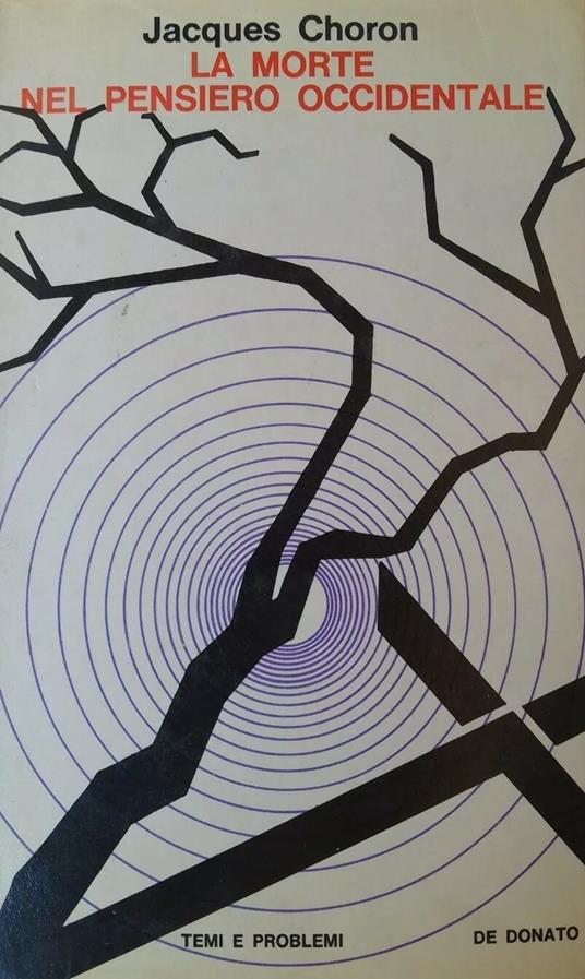 La Morte Nel Pensiero Occidentale - copertina