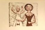 LE LITOGRAFIE DI CAMPIGLI. GIOCO DEL DIABOLO. Litografia a colori