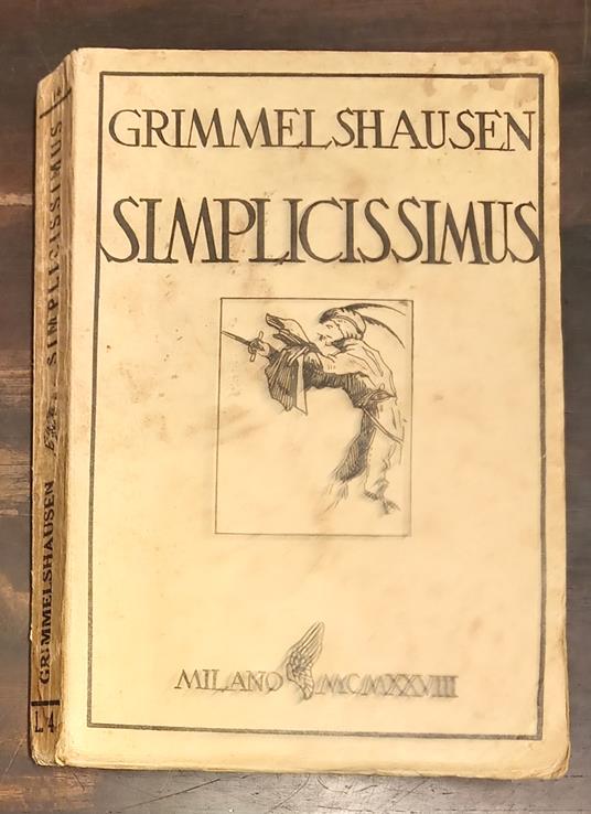 L' Avventuroso Simplicissimus - copertina
