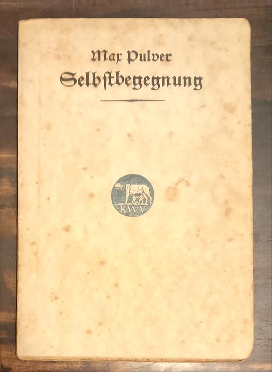 SELBFTBEGEGNUNG. Gedichte - copertina