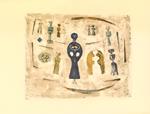LE LITOGRAFIE DI CAMPIGLI. CASA. Litografia a colori
