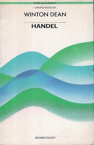HANDEL. The new grove - Winton Dean - copertina