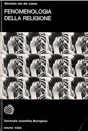 Fenomenologia Della Religione - copertina