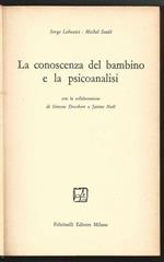 La conoscenza del bambino e la psicoanalisi