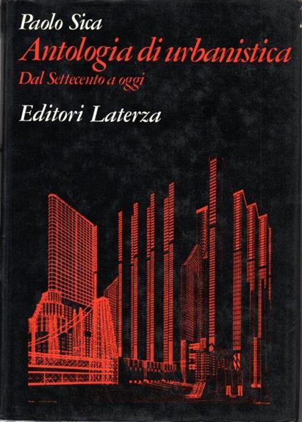 Antologia di urbanistica - Paolo Sica - copertina