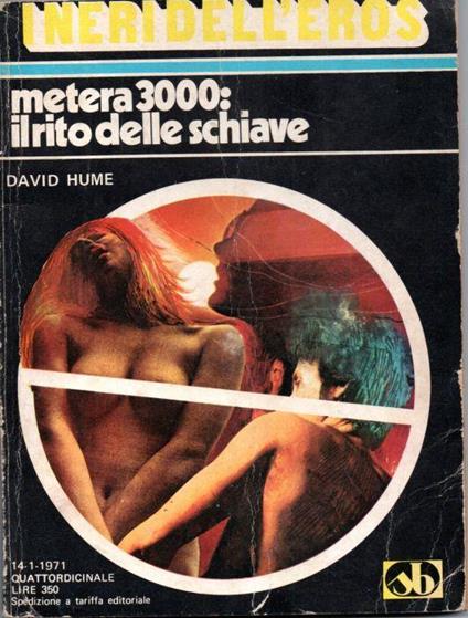 Metera 3000: il rito delle schiave - David Hume - copertina