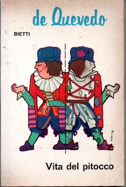 Vita del pitocco - Francisco G. de Quevedo y Villegas - copertina