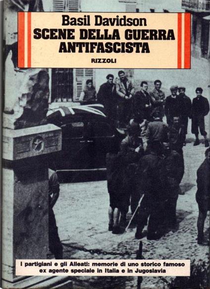 Scene della guerra antifascista - Basil Davidson - copertina