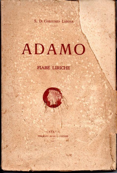 Adamo. Fiabe liriche - copertina
