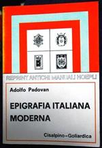 Epigrafia italiana moderna